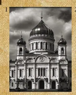 Гравировка Храм №1